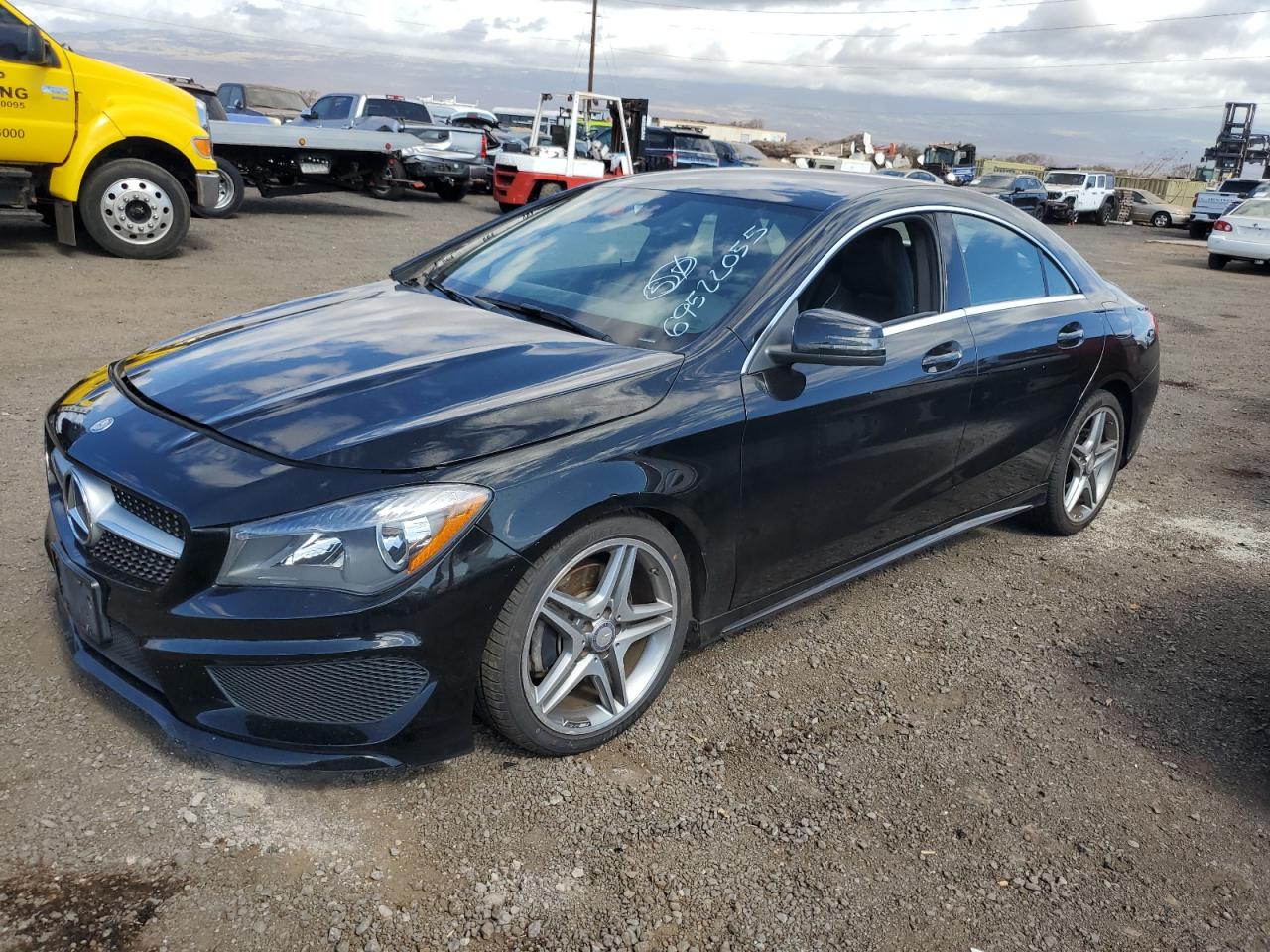 2014 Mercedes-Benz Cla 250 black null gas WDDSJ4EB3EN040354 photo #1