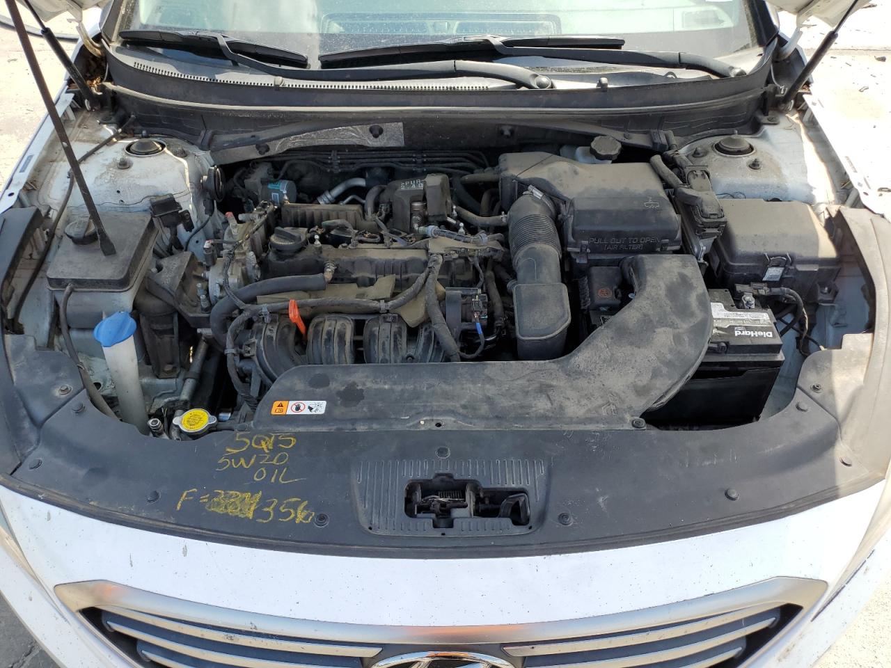 2016 Hyundai Sonata Se VIN: 5NPE24AF5GH376376 Lot: 69081445