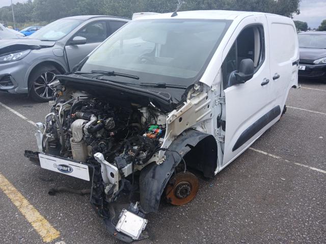 2019 PEUGEOT PARTNER PR for sale at Copart SANDTOFT
