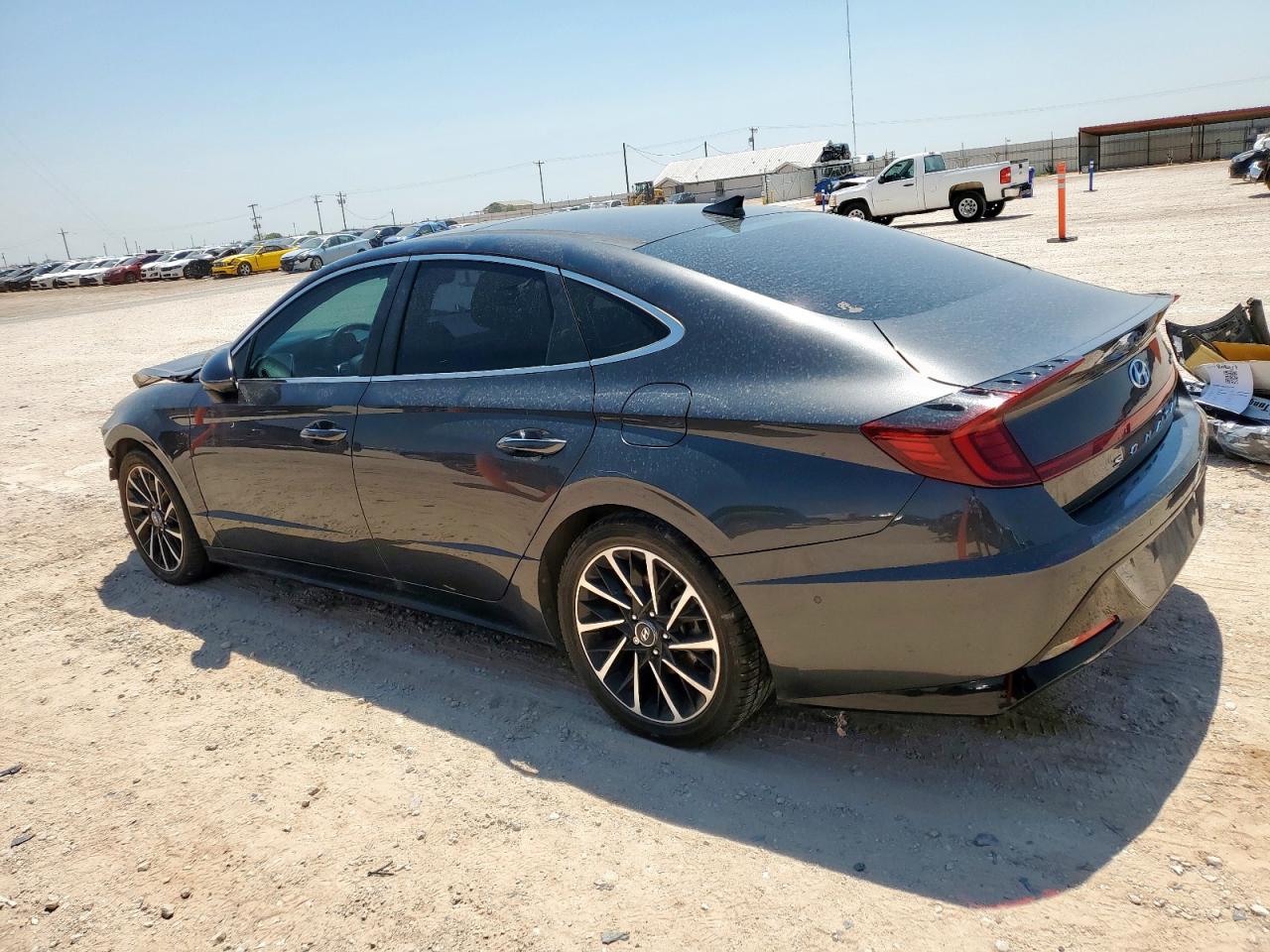 2021 Hyundai Sonata Limited black null gas 5NPEH4J25MH099946 photo #3