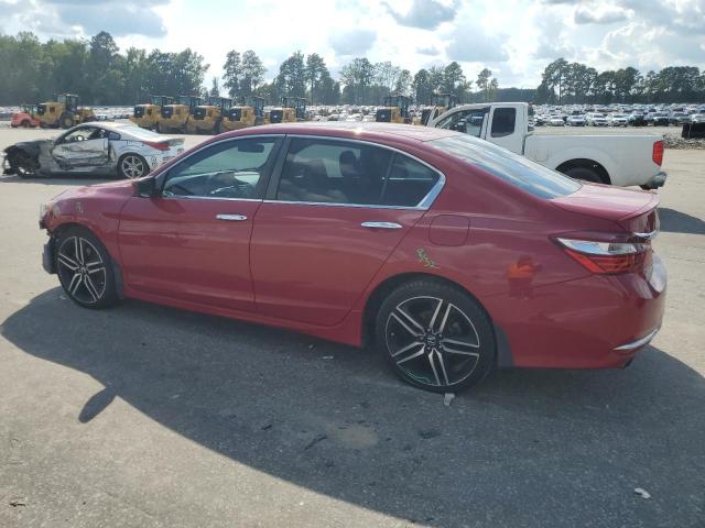  HONDA ACCORD 2017 Красный