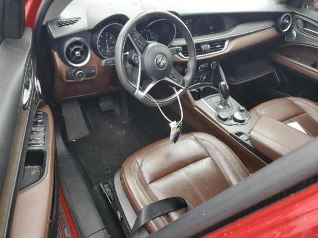  ALFA ROMEO STELVIO 2018 Красный