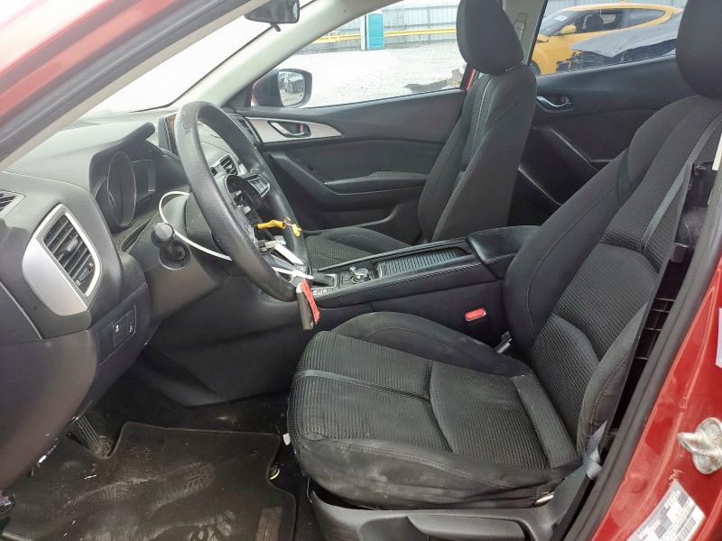  MAZDA 3 2017 Czerwony