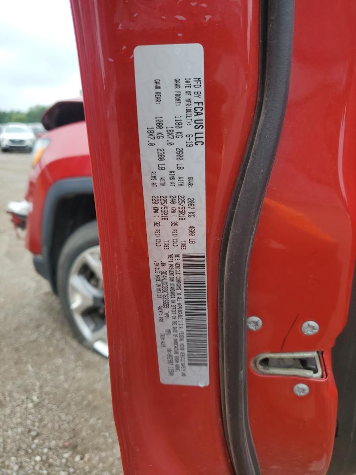 2019 Jeep Compass Limited VIN: 3C4NJDCB3KT826659 Lot: 68813335