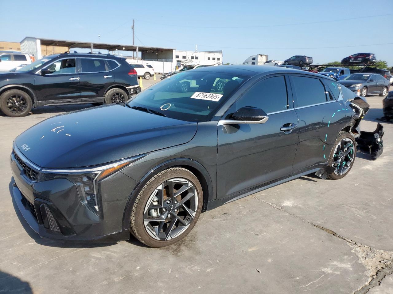 2025 Kia K4 Gt Line grey null gas 3KPFW4DE3SE050813 photo #1