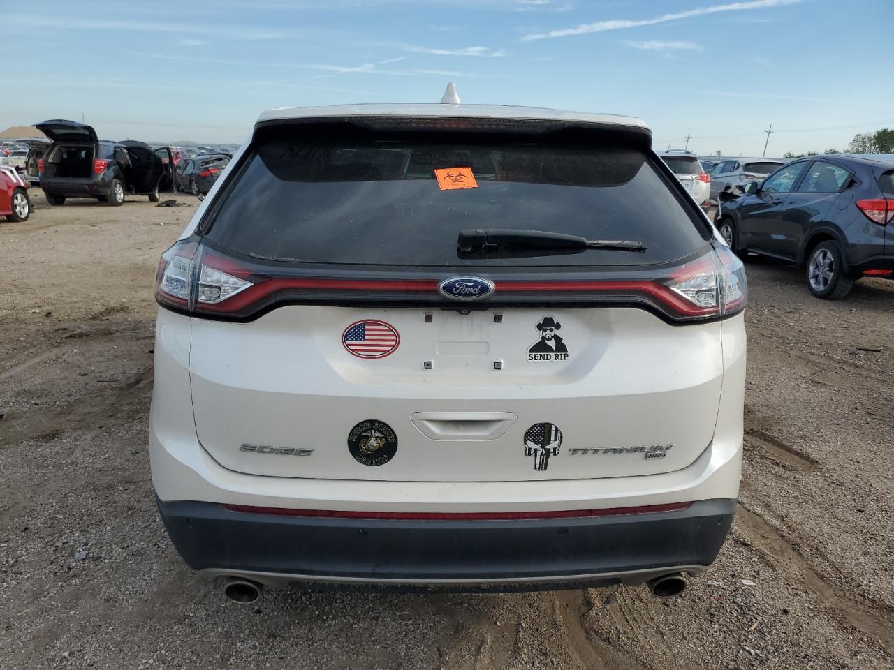 2017 Ford Edge Titanium VIN: 2FMPK4K87HBB99251 Lot: 70495665