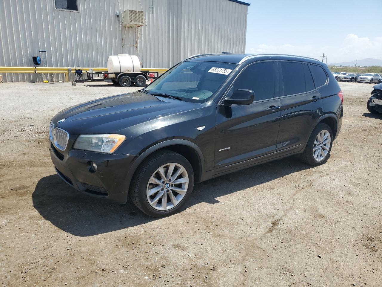 2014 BMW X3 xDrive28I black null gas 5UXWX9C50E0D16959 photo #1