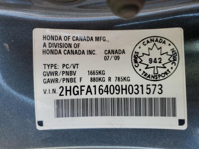 2009 HONDA CIVIC DX-G  
