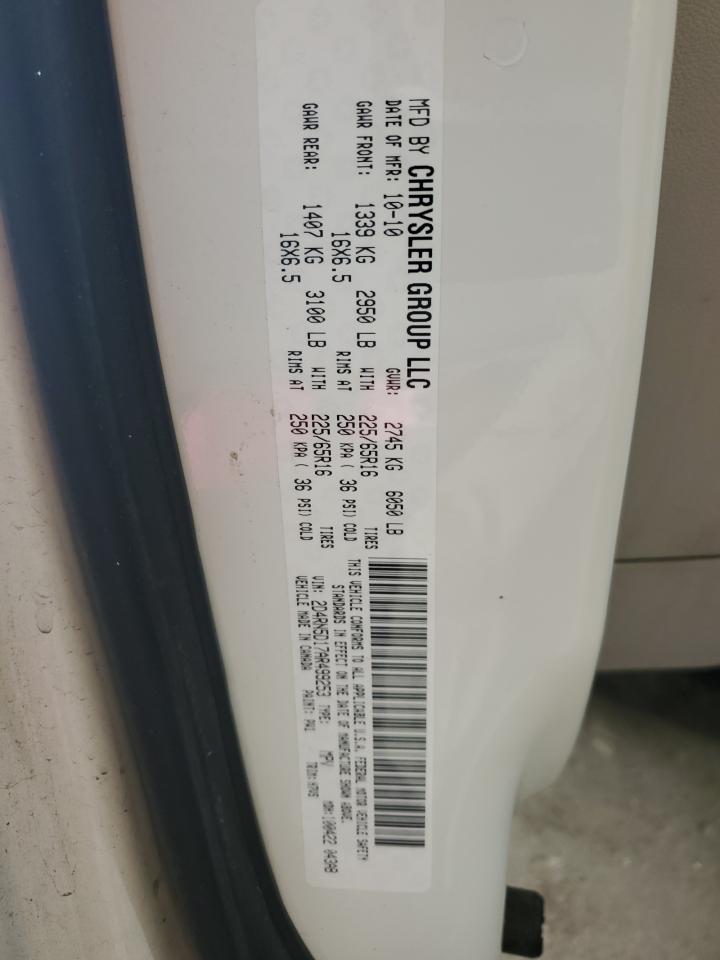 2010 Dodge Grand Caravan Sxt VIN: 2D4RN5D17AR499253 Lot: 69954035