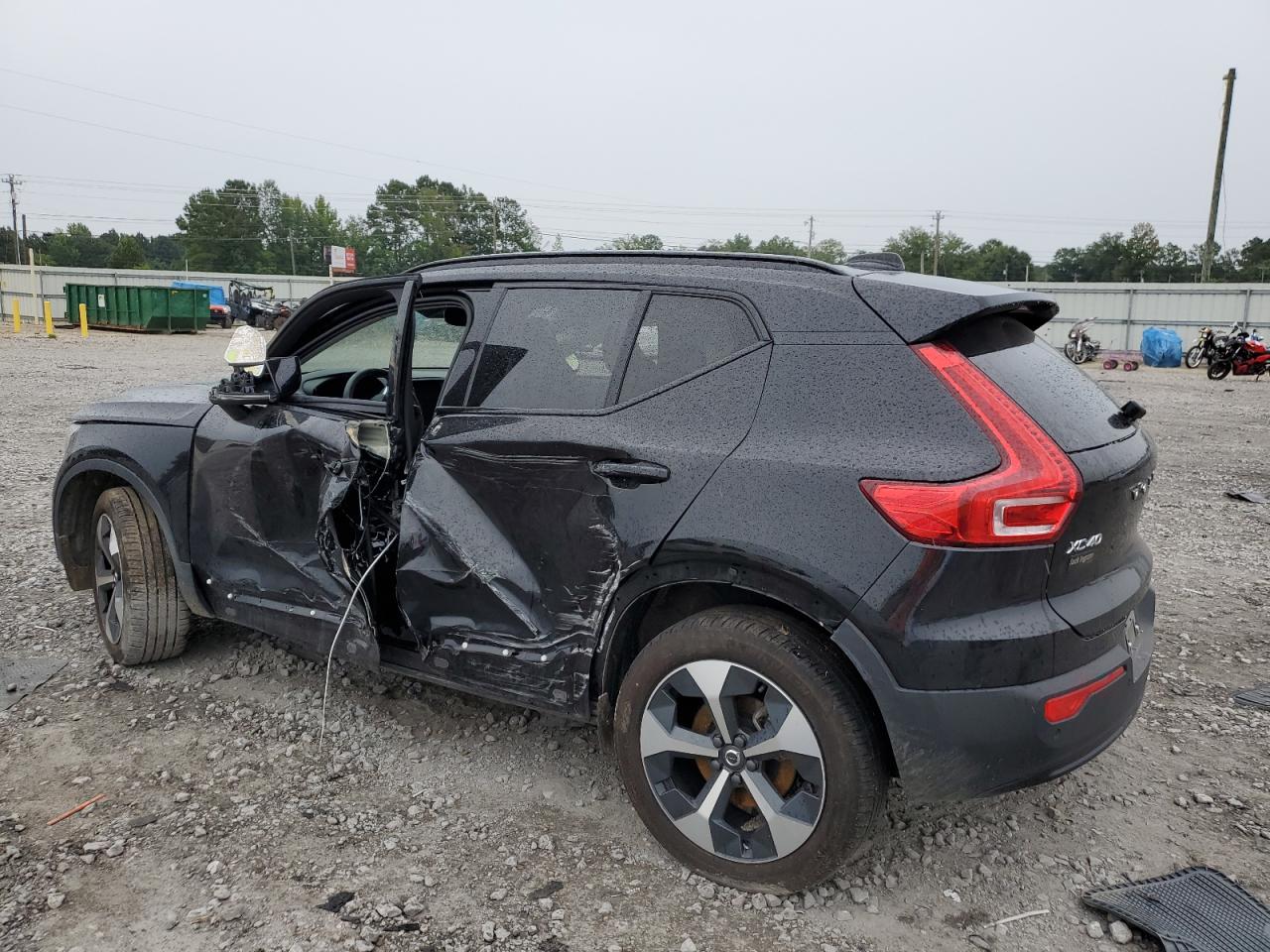 2024 Volvo Xc40 Core black null gas YV4L12UK8R2286860 photo #3