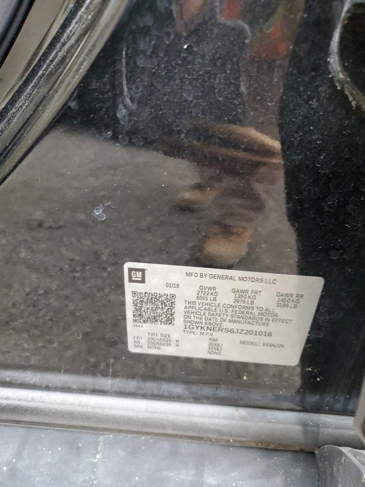 2018 Cadillac Xt5 Premium Luxury VIN: 1GYKNERS6JZ201016 Lot: 68115215