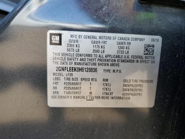 2017 CHEVROLET EQUINOX LS