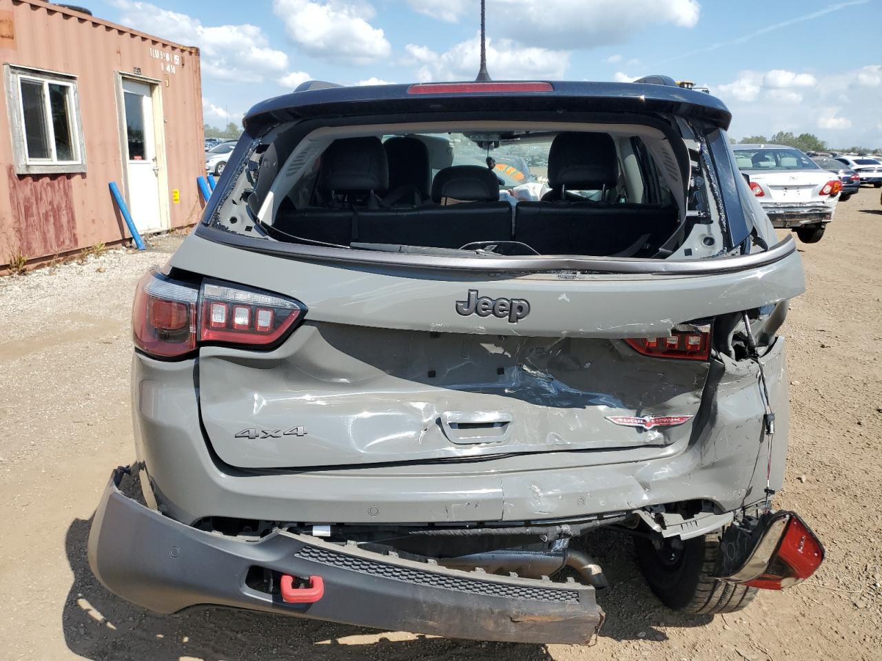 2020 Jeep Compass Trailhawk VIN: 3C4NJDDB9LT161881 Lot: 70123525