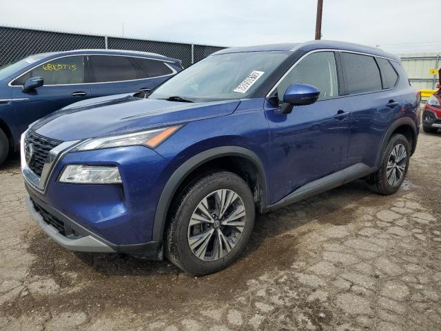  NISSAN ROGUE 2021 Blue