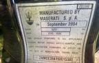 2005 MASERATI QUATTROPORTE M139   for sale at Copart OH - COLUMBUS