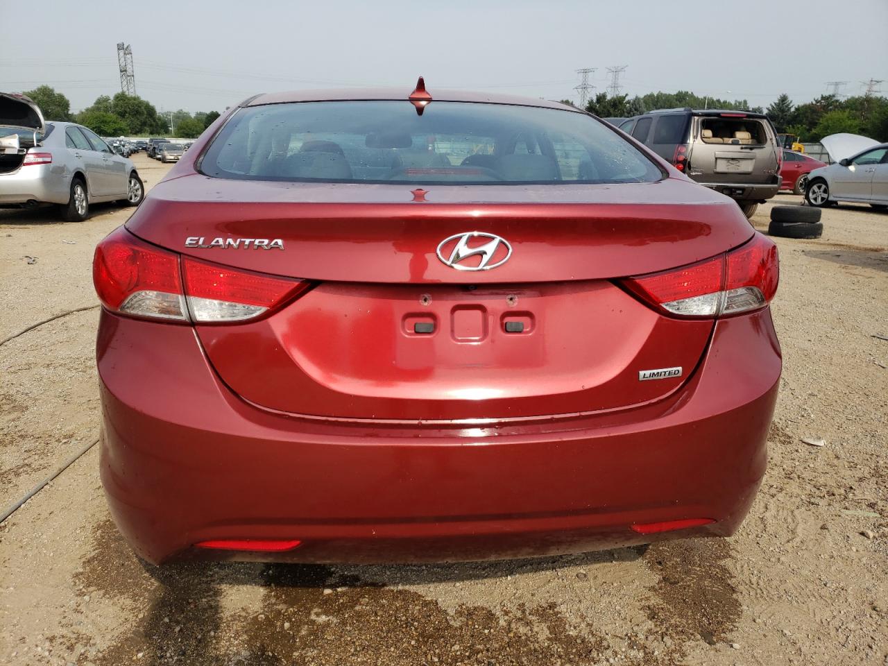 2013 Hyundai Elantra Gls VIN: 5NPDH4AE3DH195726 Lot: 67407555