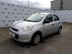 2011 NISSAN MICRA VISIA 1.2 VISIA 5DR for sale at Copart WHITBURN