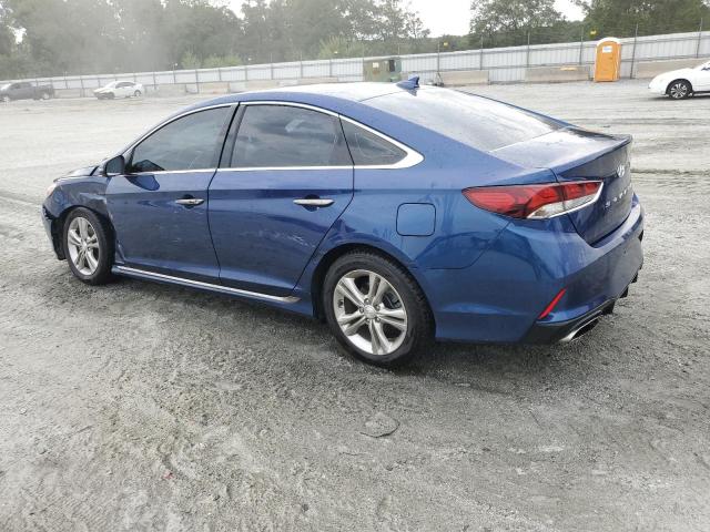  HYUNDAI SONATA 2018 Синий