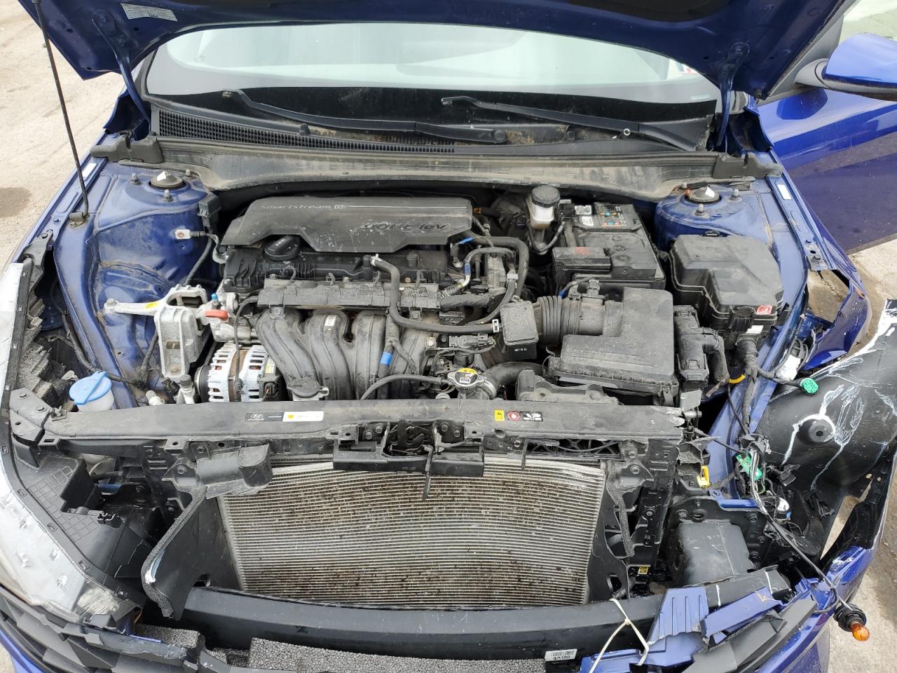 2022 Hyundai Elantra Se VIN: KMHLL4AG9NU308643 Lot: 68815955