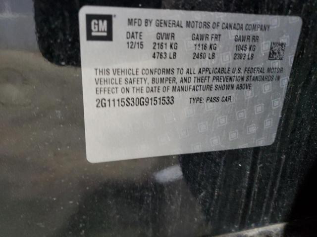 2016 CHEVROLET IMPALA LT  