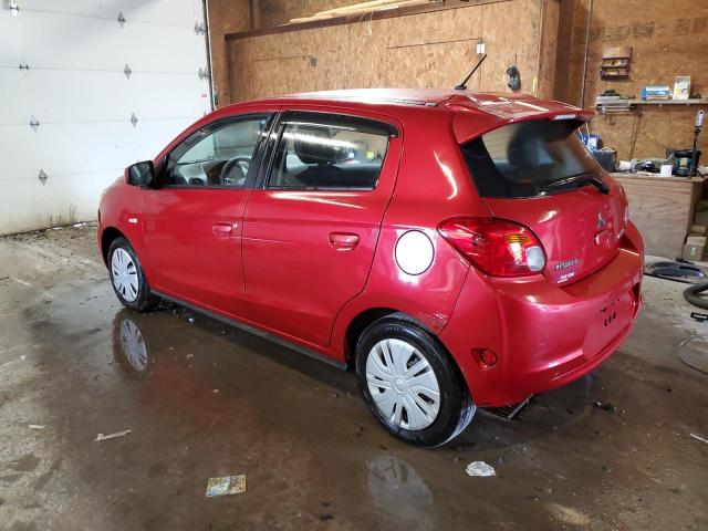  MITSUBISHI MIRAGE 2015 Maroon