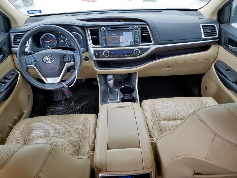  TOYOTA HIGHLANDER 2016 tan
