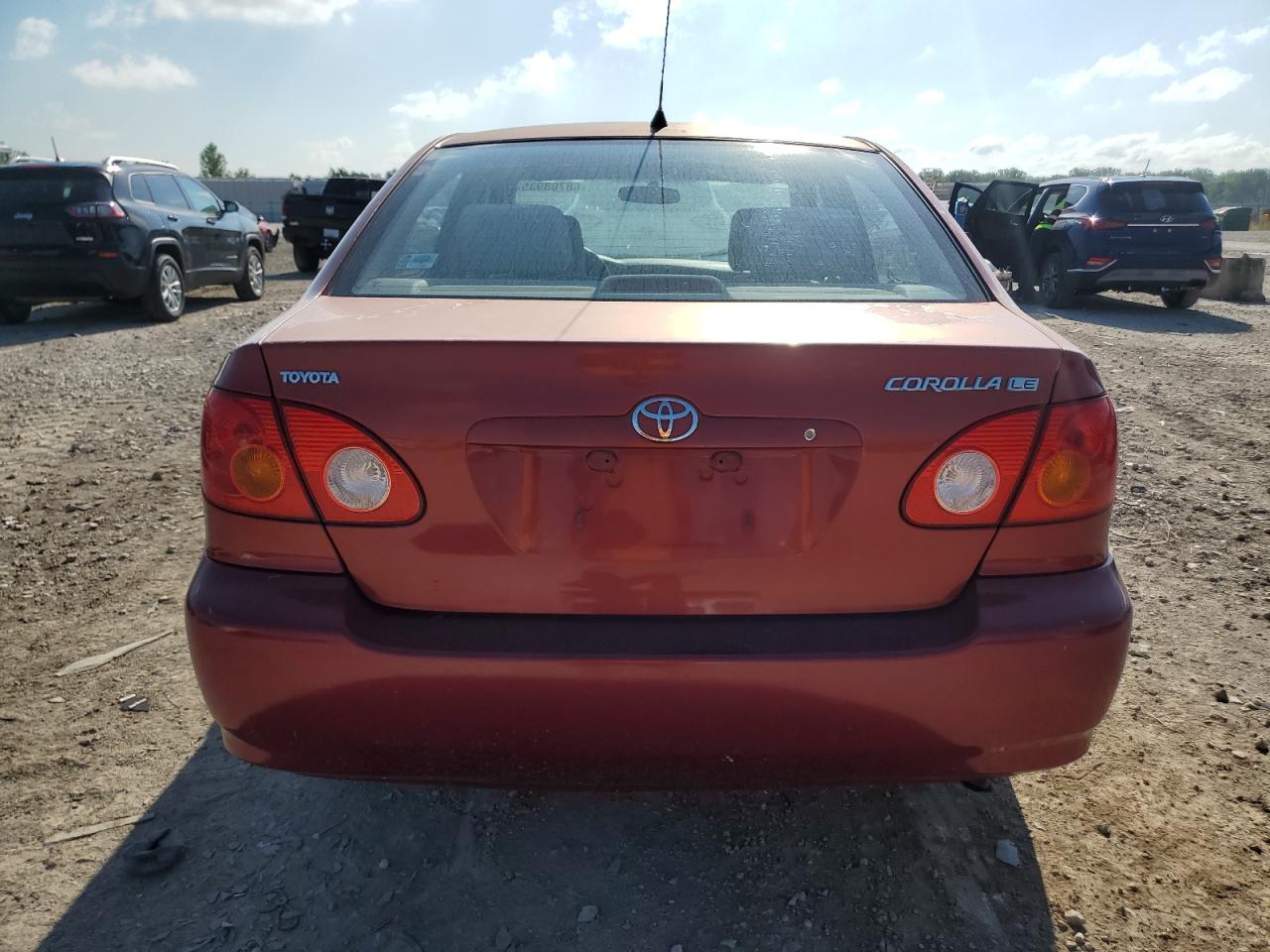 2004 Toyota Corolla Ce VIN: 1NXBR38E44Z210420 Lot: 68708935