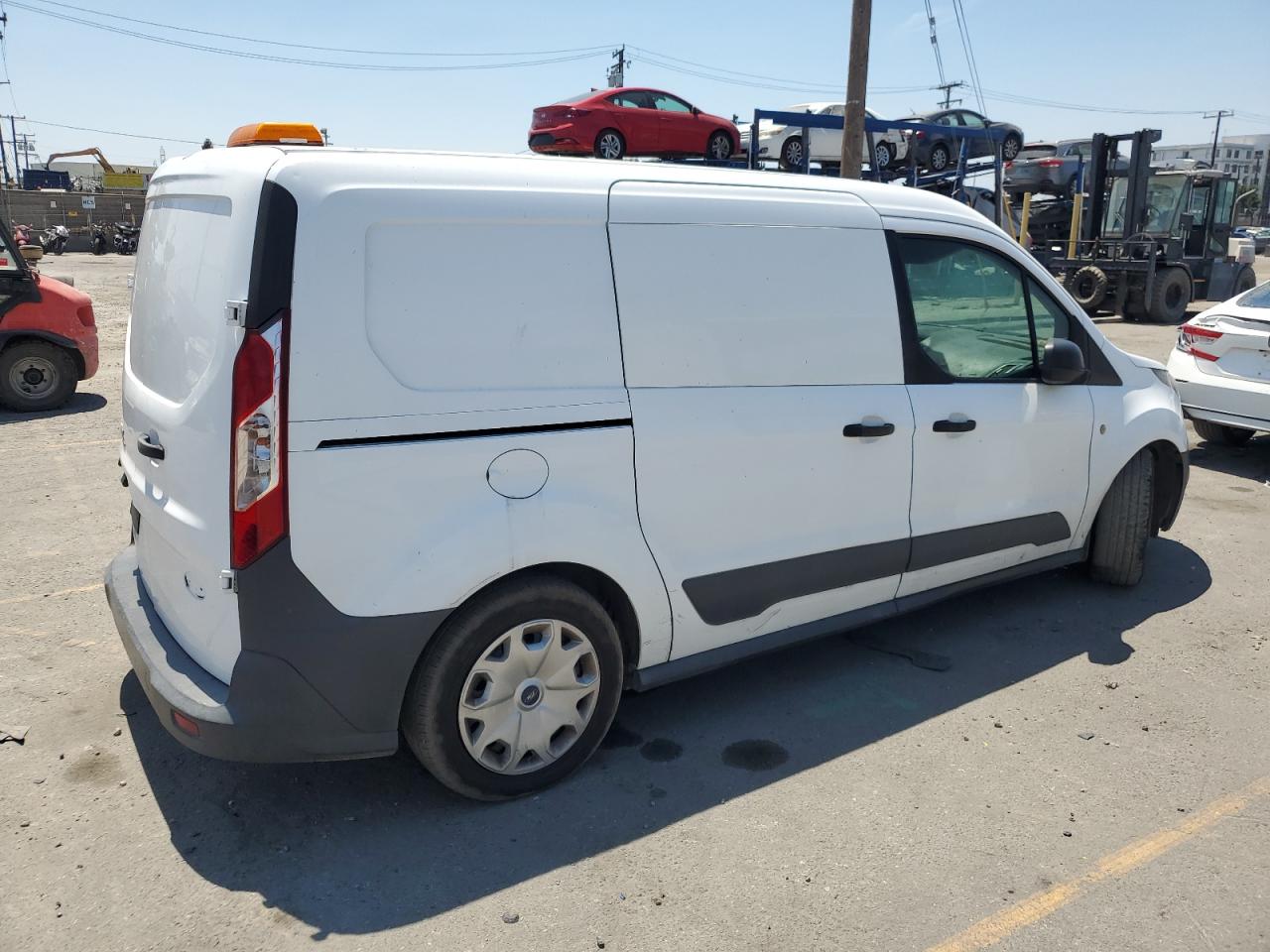 2016 Ford Transit Connect Xl white van gas NM0LS7E78G1283139 photo #4