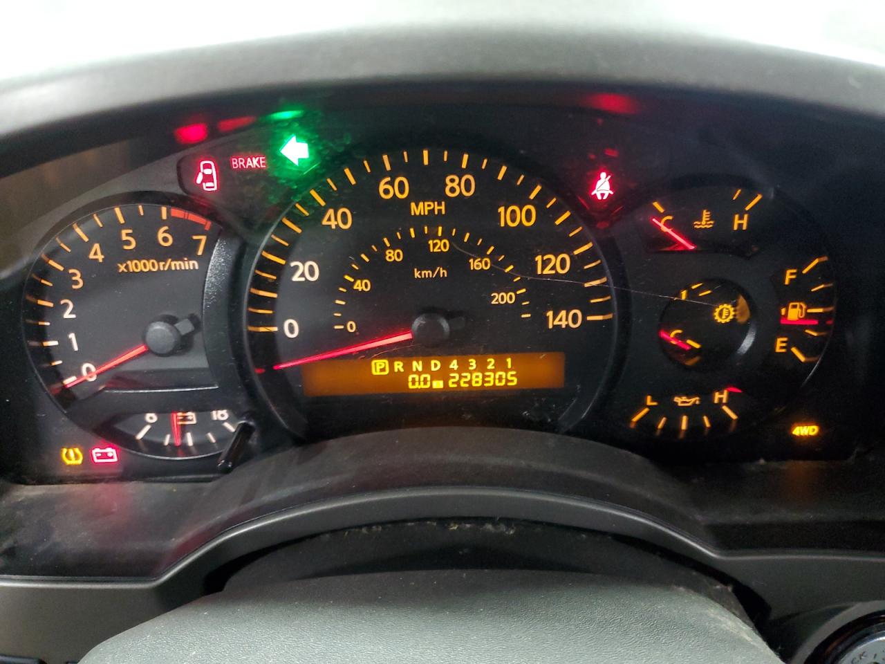 2004 Nissan Armada Se VIN: 5N1AA08B24N700789 Lot: 68662685