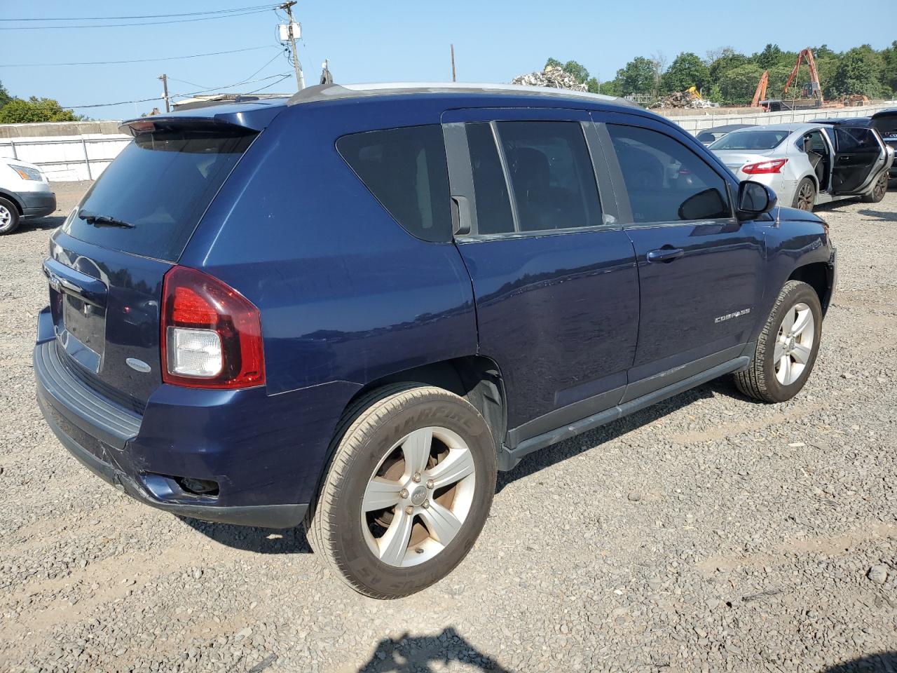 2016 Jeep Compass Latitude blue suv gas 1C4NJDEB3GD552194 photo #4