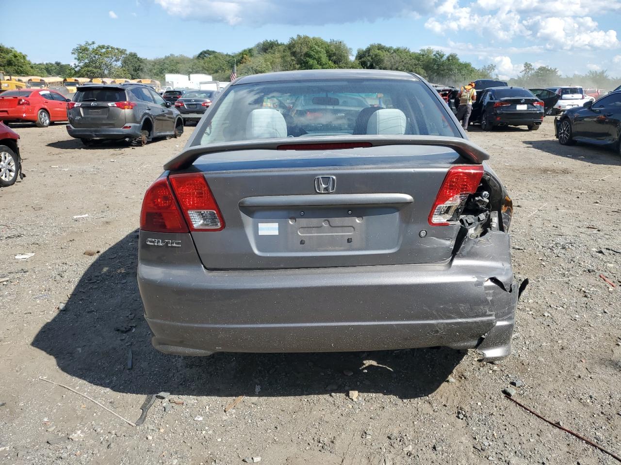 2004 Honda Civic Ex VIN: 2HGES25774H562515 Lot: 70981085