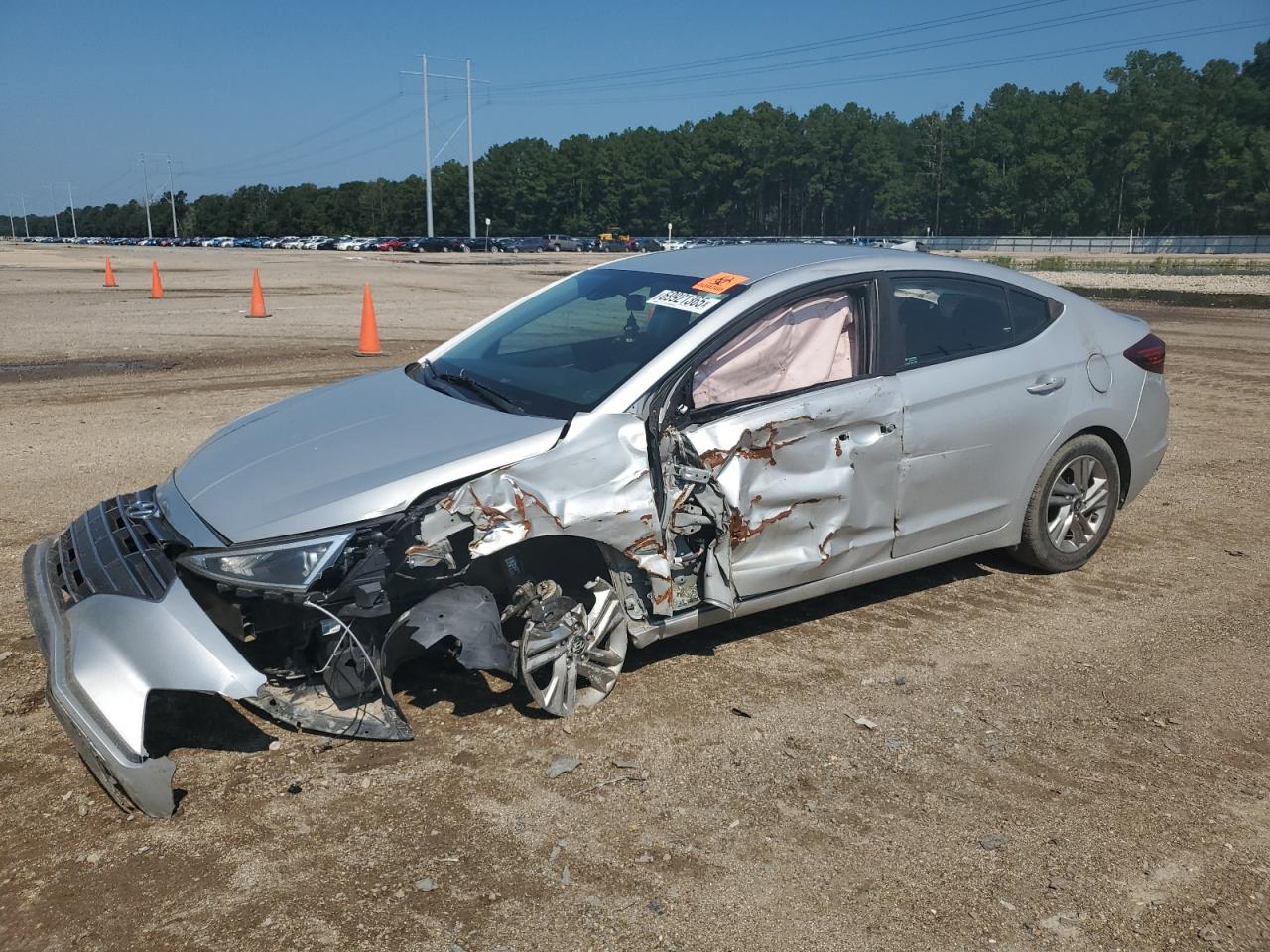 2019 Hyundai Elantra Sel VIN: 5NPD84LFXKH4595 Lot: 69921365