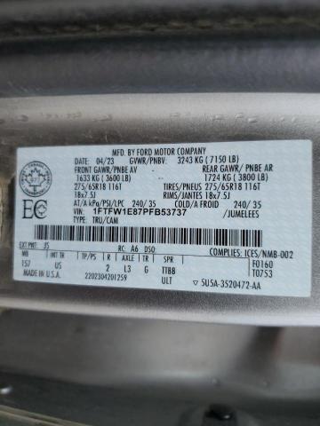 2023 FORD F150 SUPERCREW  