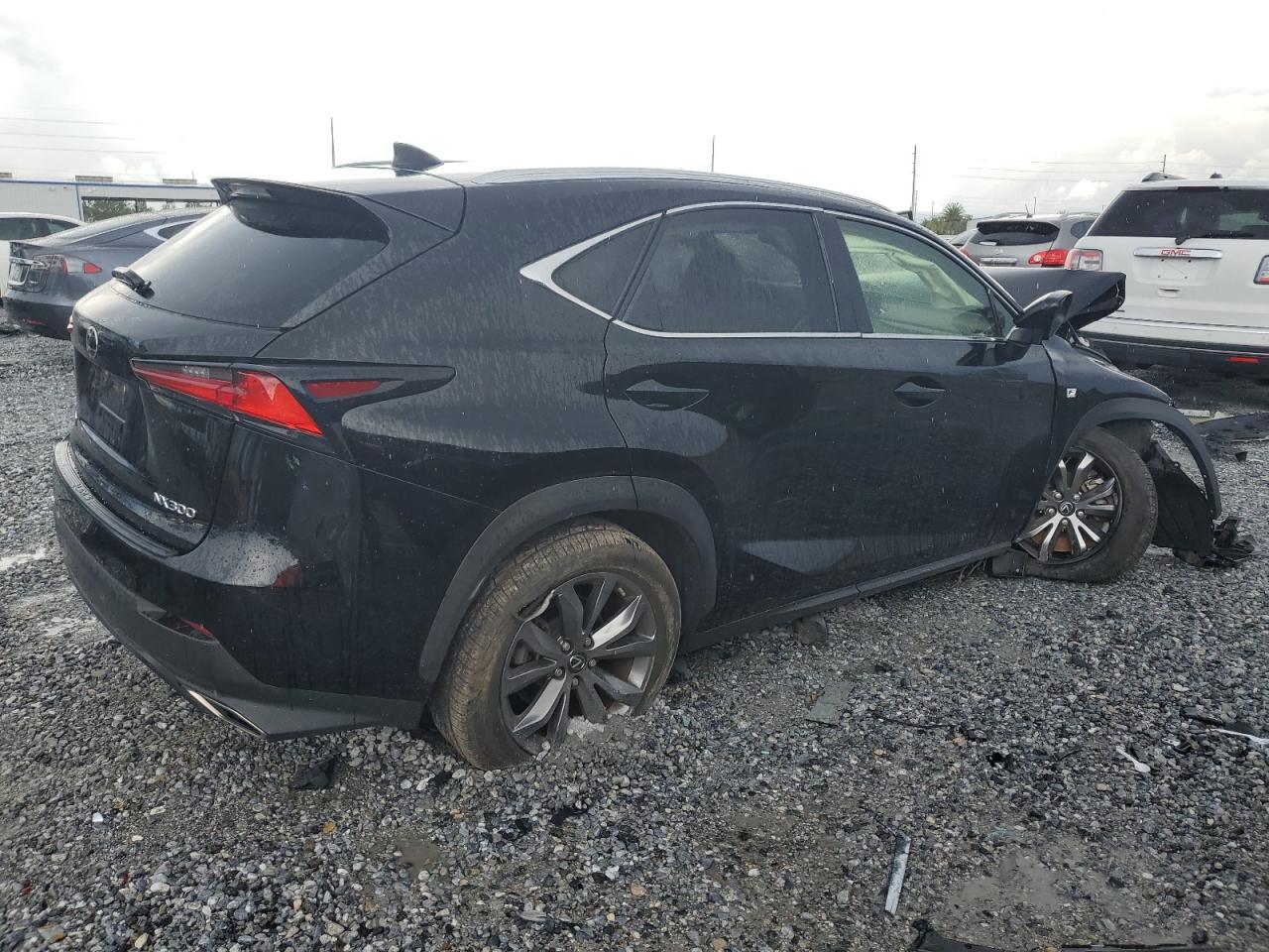2021 Lexus Nx 300 Base black null gas JTJSARBZ4M2188146 photo #4