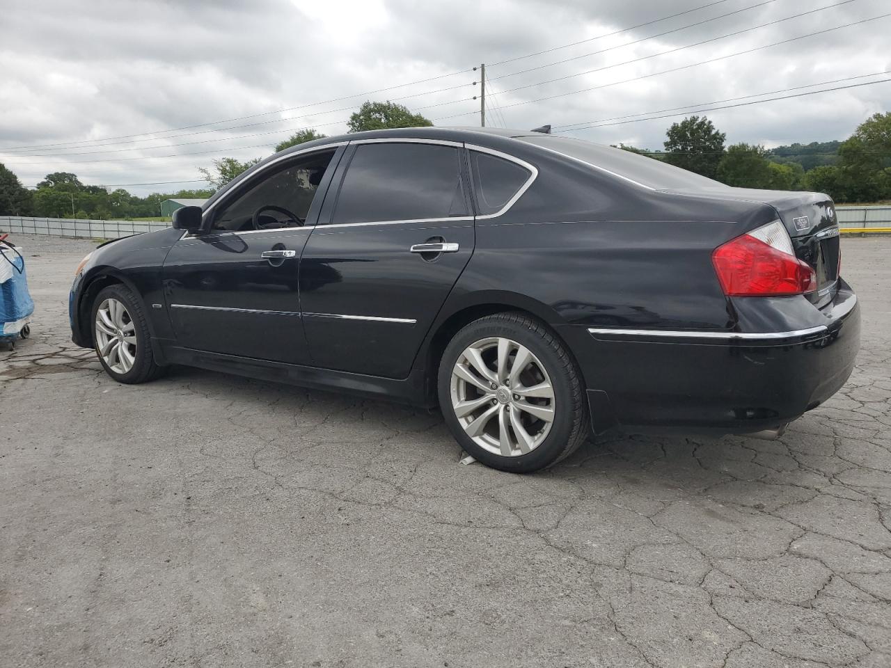 2008 Infiniti M35 Base black sedan gas JNKAY01E78M603862 photo #3