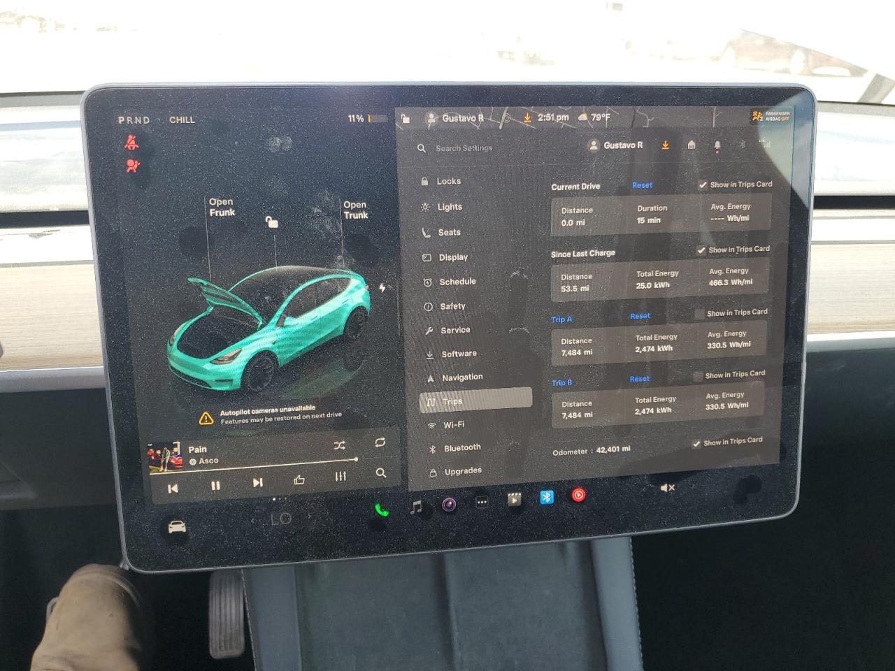 2023 Tesla Model Y VIN: 7SAYGDEE1PA192096 Lot: 69398625