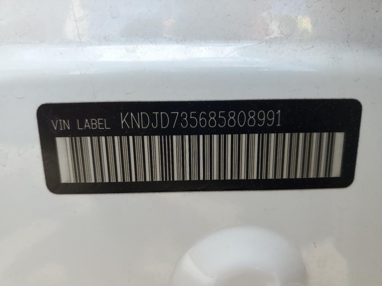 2008 Kia Sorento Ex VIN: KNDJD735685808991 Lot: 70715085