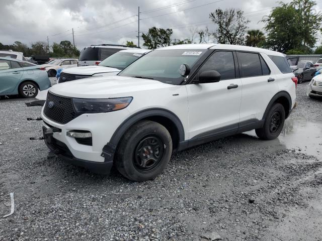 2022 FORD EXPLORER POLICE INTERCEPTOR   à vendre chez Copart FL - TAMPA SOUTH