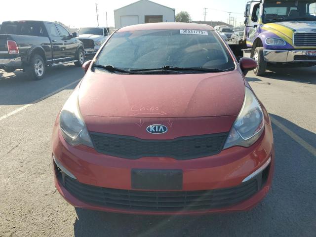  KIA RIO 2017 Красный