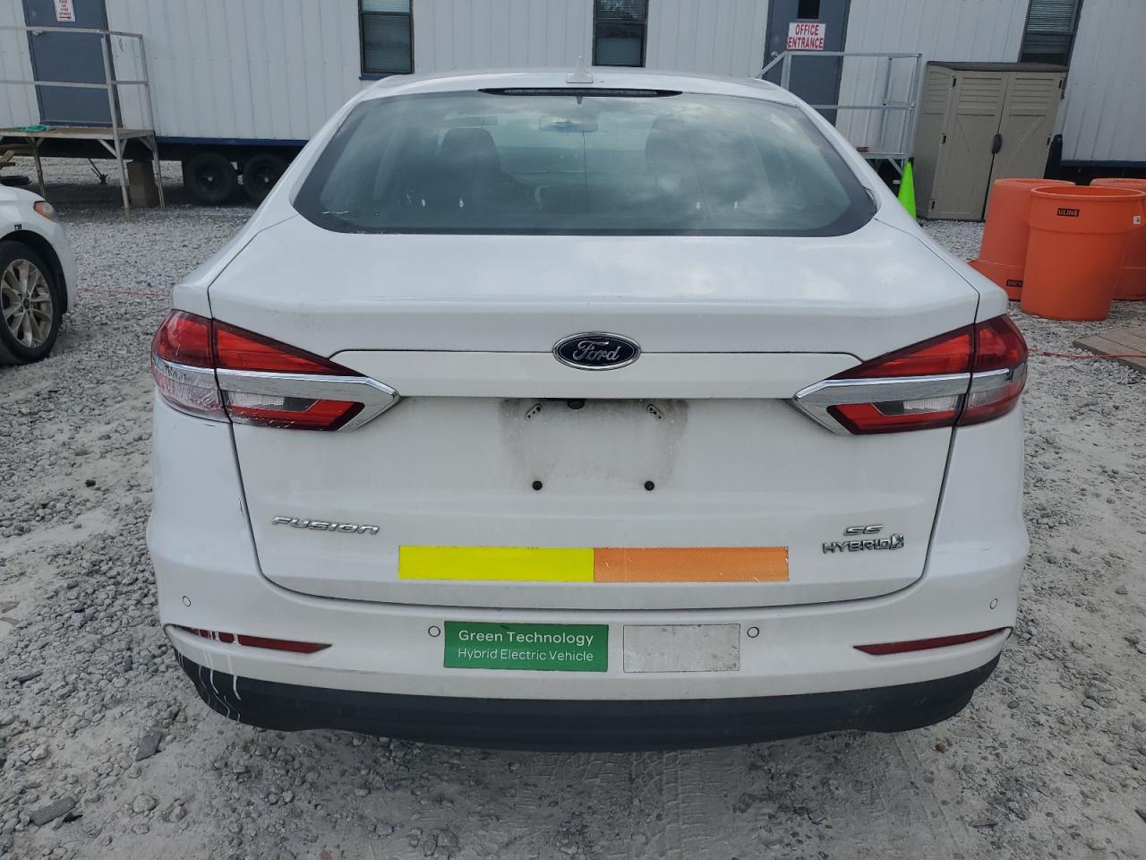 2019 Ford Fusion Se VIN: 3FA6P0LUXKR263996 Lot: 54039605