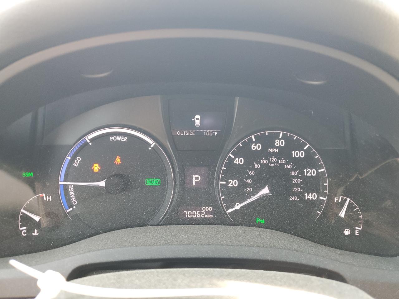 2013 Lexus Rx 450H VIN: JTJBC1BA3D2451216 Lot: 69313575