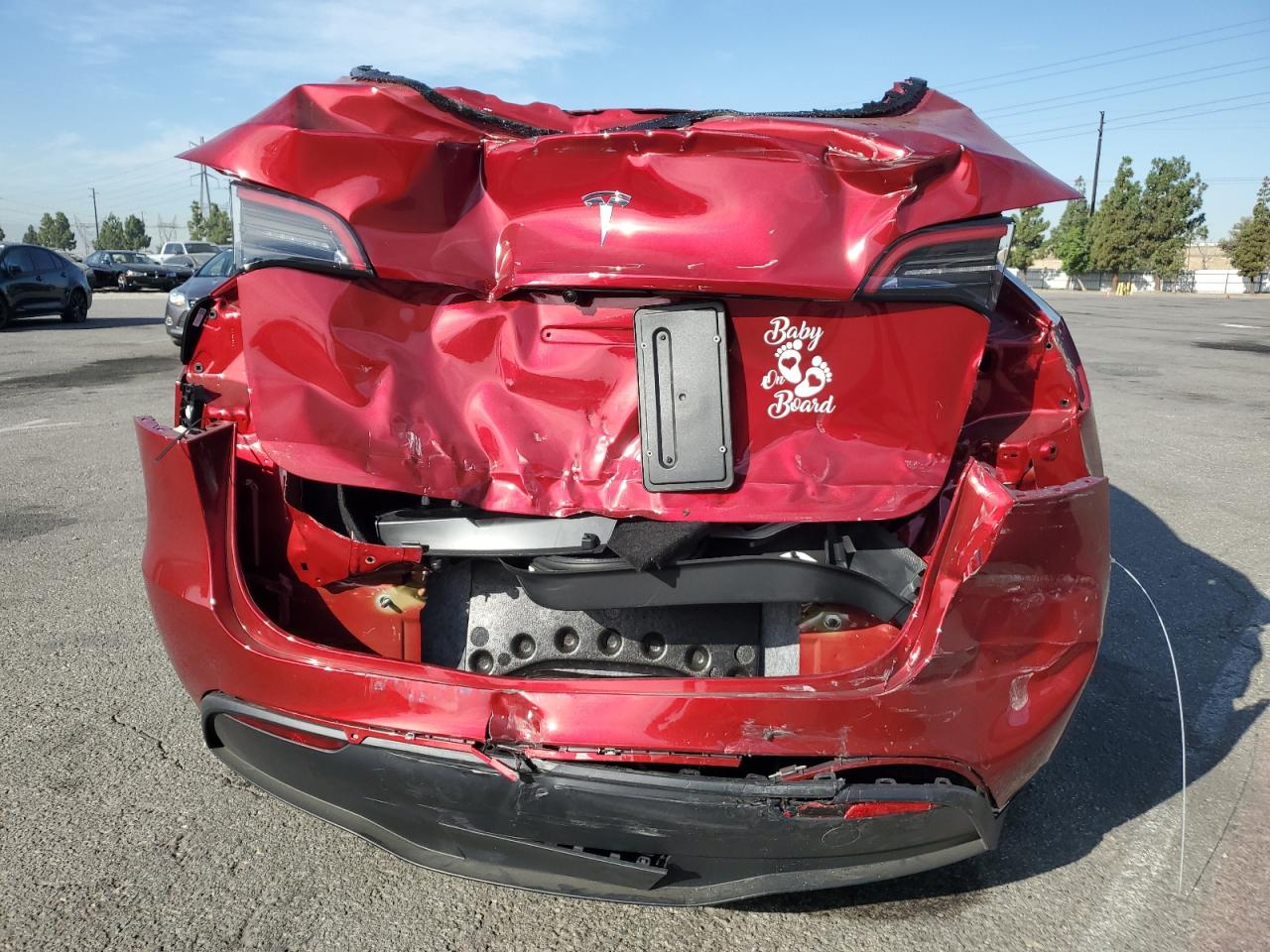 2025 Tesla Model Y VIN: 7SAYGDED9SF317722 Lot: 69481475