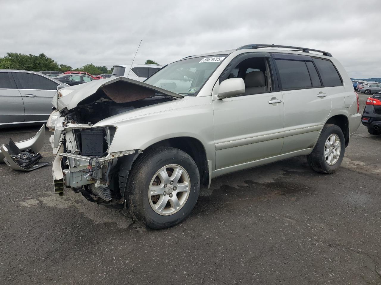 2006 Toyota Highlander Limited silver null gas JTEHF21A030146659 photo #1