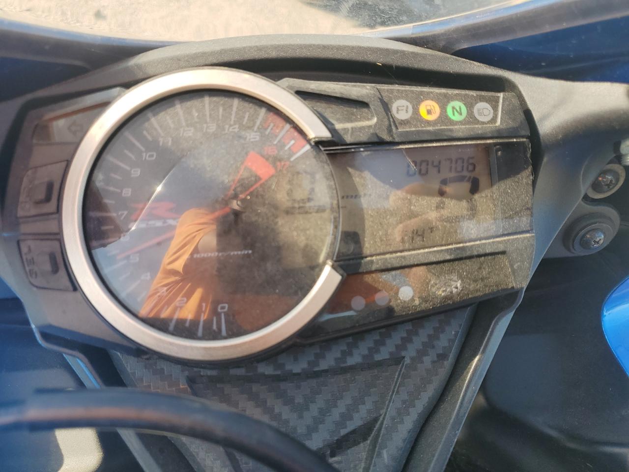 2015 Suzuki Gsx-R600 VIN: JS1GN7FA9F2100372 Lot: 94471845