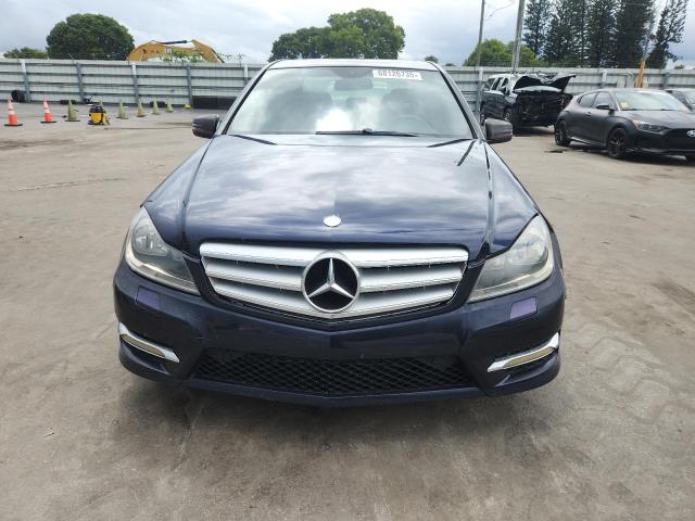 Sedans MERCEDES-BENZ C-CLASS 2013 Granatowy