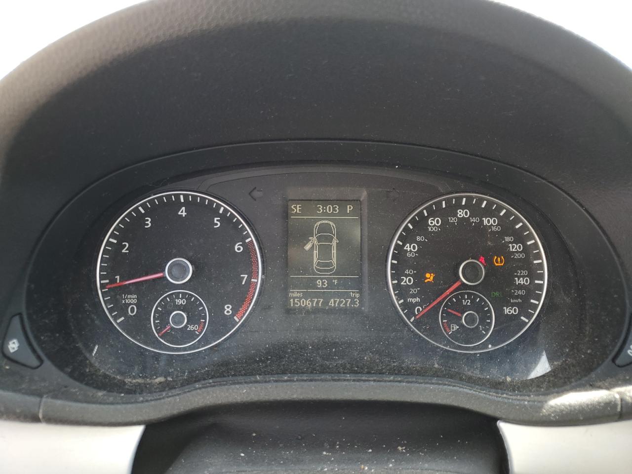 2012 Volkswagen Passat Se VIN: 1VWBP7A34CC025442 Lot: 66946055