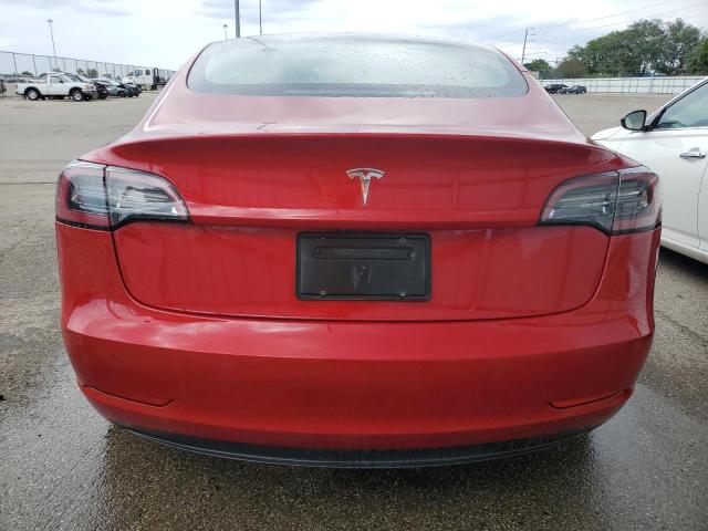  TESLA MODEL 3 2022 Czerwony