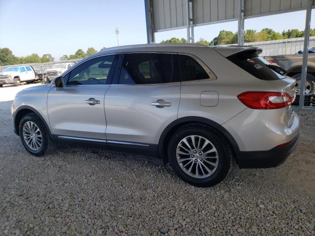  LINCOLN MKX 2016 Серебристый