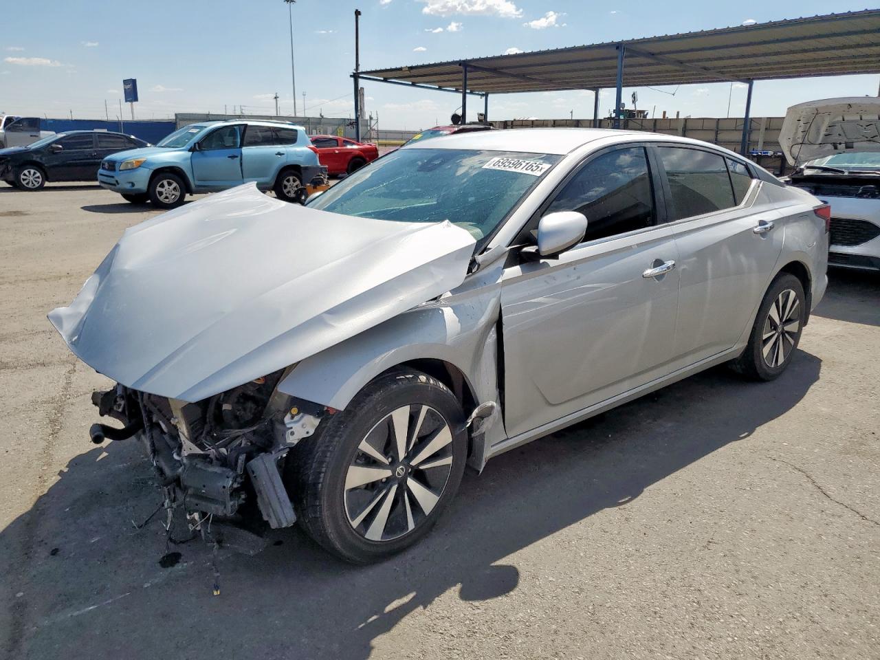 2021 Nissan Altima Sv silver null gas 1N4BL4DVXMN373879 photo #1