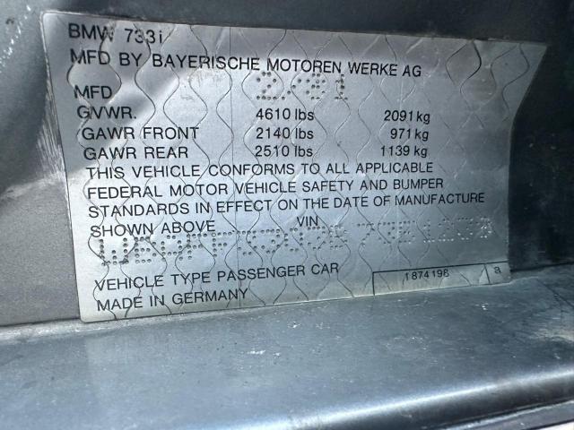 1981 BMW 733 I  